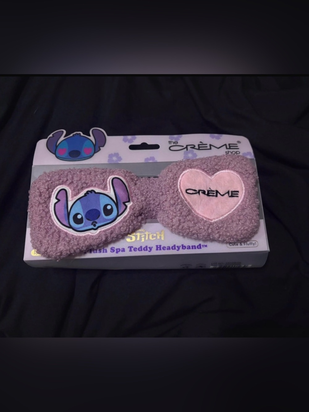 Disney stitch spa headband